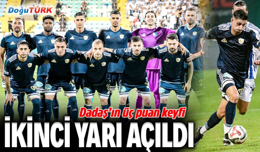 Dadaş ikinci yarıda açıldı: 0-2