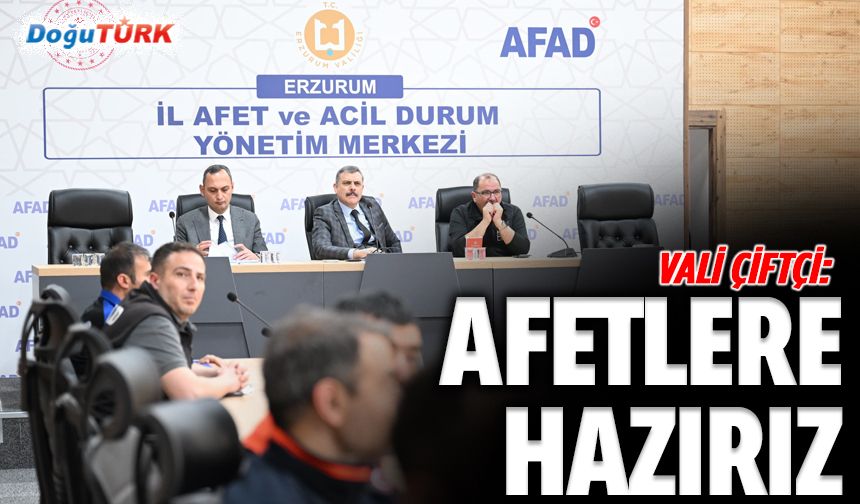 Erzurum’a yeni afet yönetim merkezi