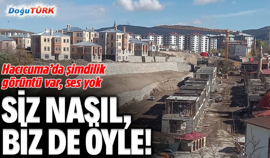 Hacıcuma’da şimdilik görüntü var, ses yok!