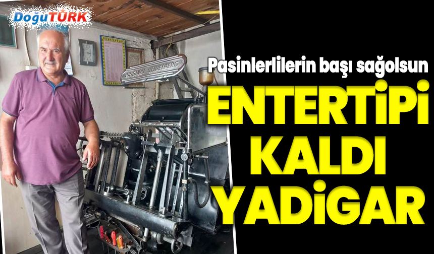 Rıfat Özaras'tan entertipi kaldı yadigar...