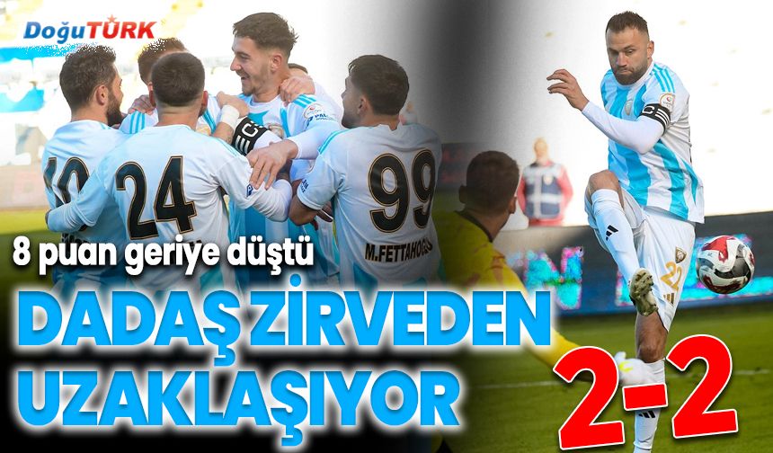 Erzurumspor’da kayıp sürüyor; 2-2