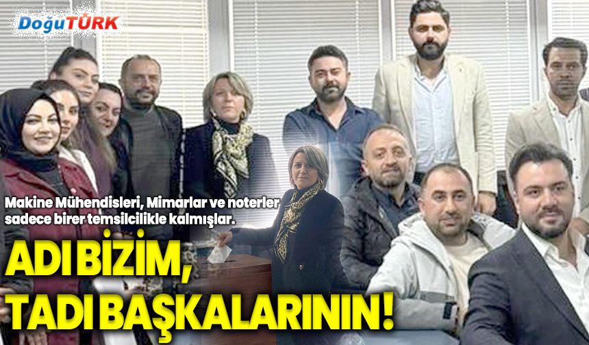 Adı bizim, tadı başkalarının!..