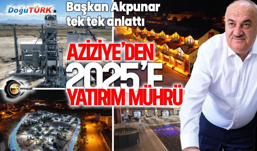 Aziziye’de dolu dolu bir yıl geride kaldı