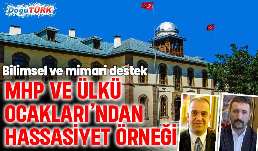 MHP ve Ülkü Ocakları’ndan hassasiyet örneği