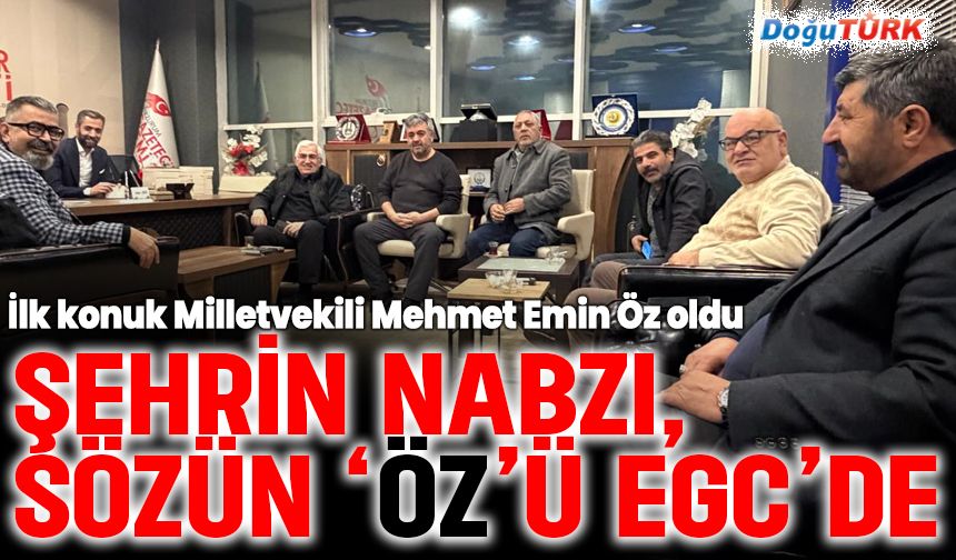 Şehrin nabzı, sözün ‘Öz’ü EGC’de
