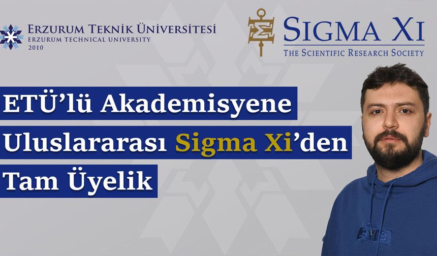 Selvitopi'ye Sigma Xi’den tam üyelik
