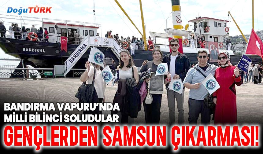 Gençlerden Samsun çıkarması!