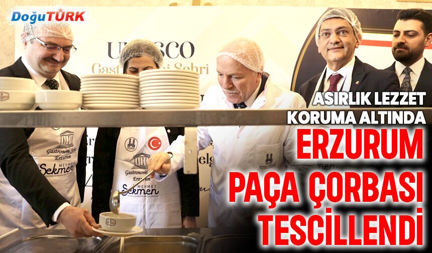 Asırlık lezzet "paça çorbası" koruma altında