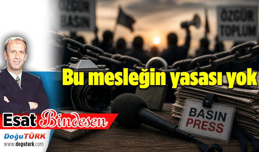 Bu mesleğin yasası yok