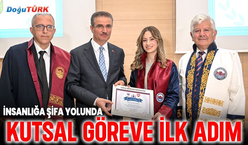 SBÜ Erzurum Tıp Fakültesi ilk mezunlarını verdi