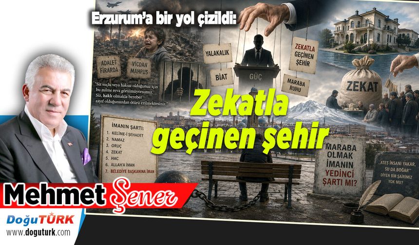 Erzurum’a bir yol çizildi: Zekatla geçinen şehir