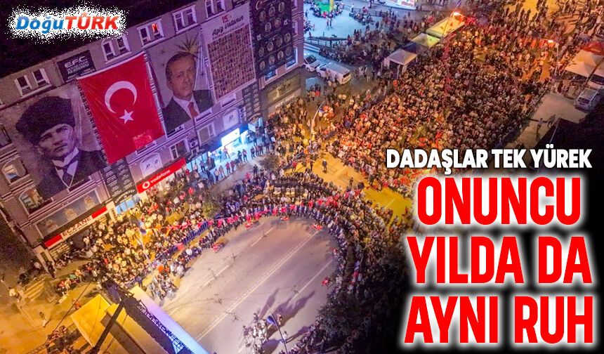 Dadaşlar tek yürek: Unutmadık, unutturmayacağız!