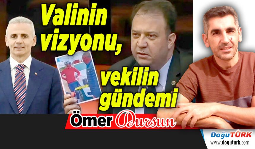 Valinin vizyonu, vekilin gündemi