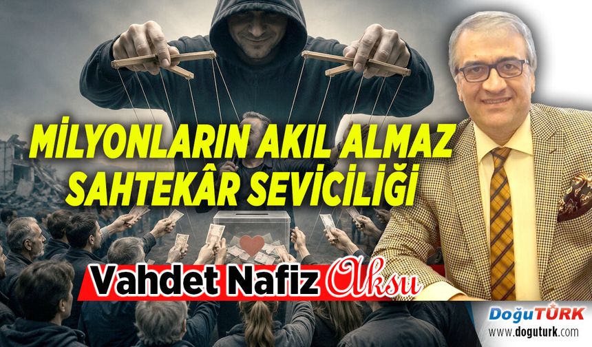 MİLYONLARIN AKIL ALMAZ SAHTEKÂR SEVİCİLİĞİ