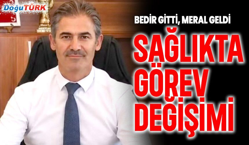 Erzurum İl Sağlık Müdürlüğü’nde görev değişimi