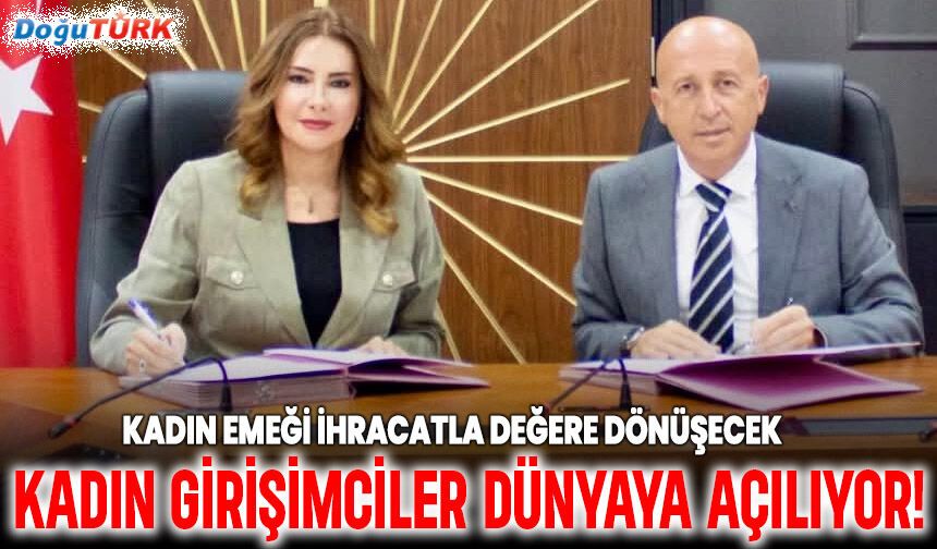Kadın girişimciler için ihracat hamlesi
