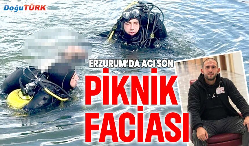 Gölete giren gençten acı haber geldi