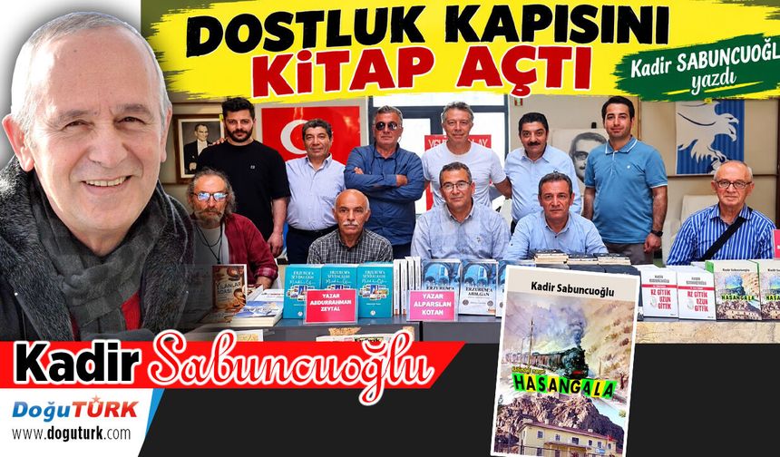 DOSTLUK KAPISINI KİTAP AÇTI...